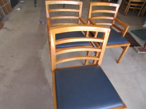 Dine Chairs, Three