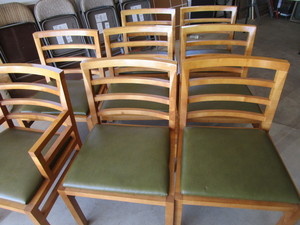 Dine Chairs, Eight