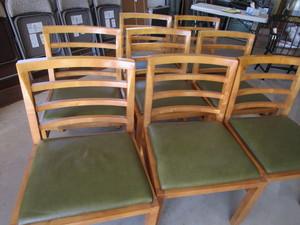 Dine Chairs, Eight