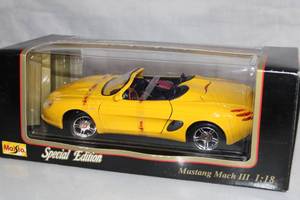 Mustang Mach III - Special Edition Die-Cast 118