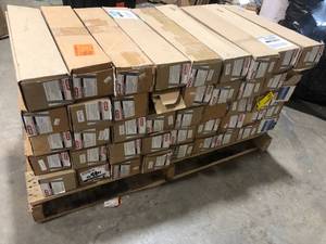 Pallet of Genie C-Channel Screw Drive Rail Extension Kit for 8 ft. Garage Doors Customer Returns See Pictures