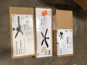 Lot of Assorted Ceiling Lighting Fan Various Models and Conditions   Customer Returns See Pictures