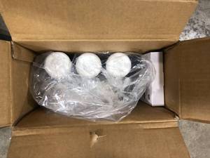 PENTAIR Fresh Point 3-Stage Monitored Under Sink Water Filtration System, NSF Certified to Reduce PFOAPFOS in White   Customer Returns See Pictures