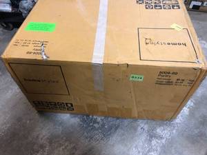 HOMESTYLES Distressed Oak Pantry Customer Returns See Pictures