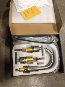 Boyel Living Basin Faucet Brushed Nickel Customer Returns See Pictures