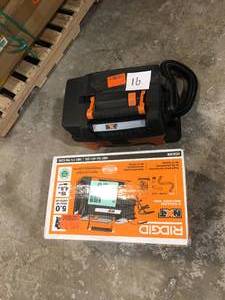 Lot of Assorted Ridgid Tools and Hardware Various Models and Conditions  Customer Returns See Pictures