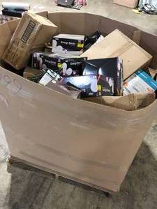Gaylord of Assorted Lighting and Light Bulbs Various Models and Conditions  Customer Returns See Pictures