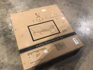 MAYKOOSH Black, Twin XL, Height Electric Adjustable Bed Frame Base With Wireless Remote Control Customer Returns See Pictures