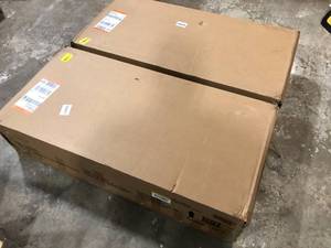 Stylewell Walnut Brown Finish Dining Chair (Set of 2)  Customer Returns See Pictures