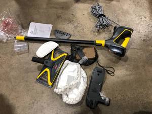 Bissell PowerSteamer Heavy Duty  Steam Mop  Customer Returns See Pictures