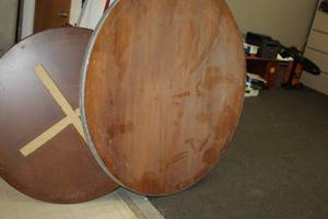 lot 1041 image: Round Office Conference Table
