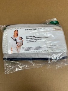 lot 20 image: Shiaon Baby Sling Carrier Newborn to Toddler Ergonomic,Lightweight, Breathable