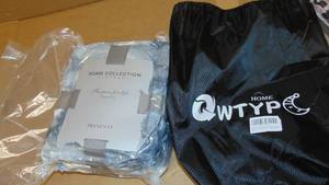 lot 120 image: Home Collection Cloth Art  Plush Blanket Gray And White