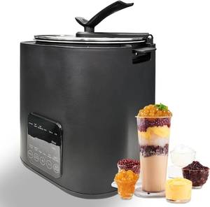 lot 26 image: 9L Commercial Tapioca Pearl Cooker, Electric Tapioca Cooker Non-Stick Pearl Maker Machine, Auto Bubble Taro Ball Sago Cooker for Restaurant Milk Tea Shop, 110V 1300W