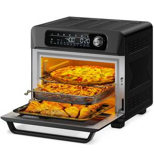 lot 34 image: Paris Rhone PE-AF006-WM Air Fryer Toaster Oven, 26QT Convection Air fryer, Bake, Broil, Roast, Dehydrate, Slow Cook,
