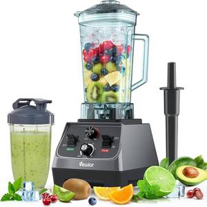 lot 81 image: VEWIOR 2200W Blenders for Kitchen, Professional Smoothie Blender with 68oz Tritan Container & 27oz To-Go Cup, Countertop Blender for Smoothies