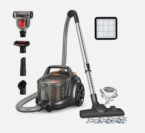 lot 86 image: Canister Vacuum Cleaner 1200W Powerful Lightweight 3.7Q Dust Capacity Bagless