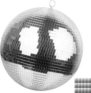 lot 87 image: Faeshoo 16inch Large Disco Ball Mirror Ball for Disco Party Decorations, Disco Ball x 1pc, Replacement Mirror x 15pcs