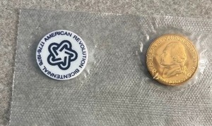 lot 87 image: AMERICAN REVOLUTION BICENTENNIAL COIN & STAMPS