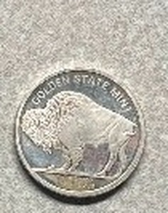 lot 132 image: 1OZ SILVER ROUND