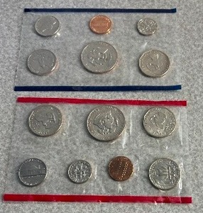 lot 85 image: 1981 US MINT UNCIRCULATED COIN SET