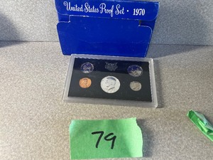 lot 79 image: 1970 US PROOF SET