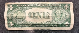 lot 129 image: 1934E SILVER CERTIFICATE US ONE DOLLAR BILL