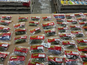 lot 156 image: HUGE TABLE FULL OF ZOOM PLASTICS