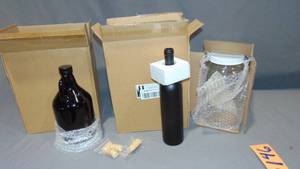 lot 146 image: Mixed Lot Cornucopia  Glass Kombucha Jar Wine Growler
