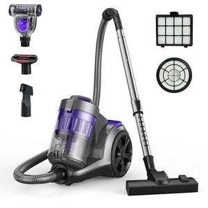lot 15 image: Canister Vacuum Cleaner 1400w Bagless Vacuum Cleaner 719710543829