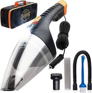 lot 107 image: 12 Volt ThisWorx Car Vacuum Cleaner (Black)