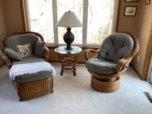 Wicker Furniture Set