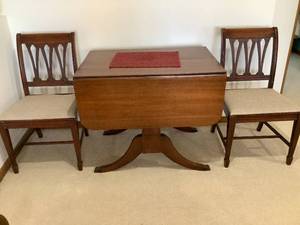 Antique Table & 4 Chairs