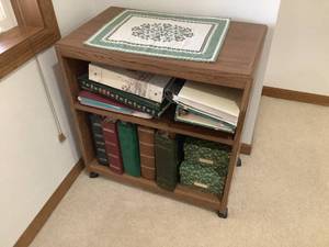Small Rolling End Table