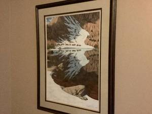 Signed Bev Doolittle Season of the Eagle