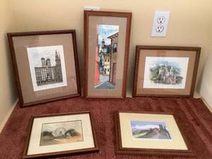 Framed Art Lot