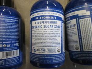 lot 29 image: 6-12 oz Dr. Bronner 4in1 Peppermint...