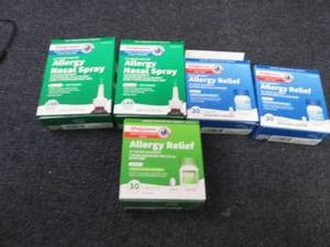 lot 31 image: Assorted Allergy Relief...