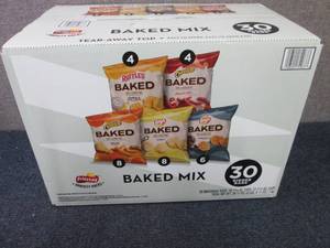 lot 115 image: 30 ct Lays Baked Mix Best Date 4-9-...