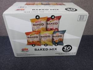 lot 116 image: 30 ct Lays Baked Mix Best Date 4-9-...