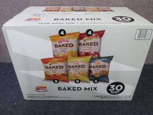 lot 117 image: 30 ct Lays Baked Mix Best Date 4-9-...