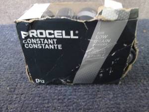 lot 164 image: Procell D Alkaline Batteries, Pack ...