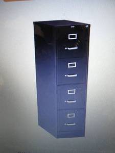 lot 169 image: Staples Commercial 4-Drawer Vertica...