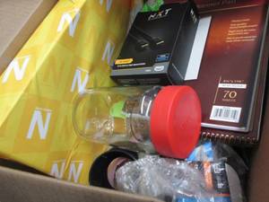 lot 175 image: Box of Assorted Office Supplies...
