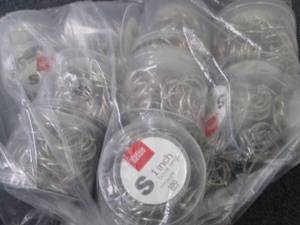 lot 177 image: 9- 100ct Office Depot Book Rings...
