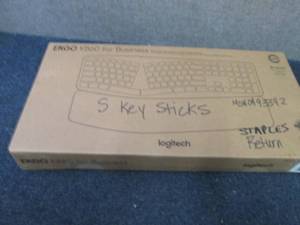 lot 185 image: Logitech Ergo K860 Keyboard- s key ...