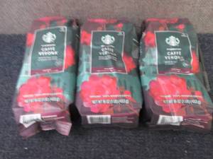 lot 208 image: 3- 16 oz Bags Starbucks Caf Veron...