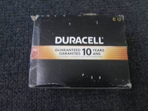lot 211 image: 12- Duracell C Batteries...