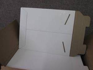 lot 216 image: Case of 100 7x9 inch Stayflats Whit...