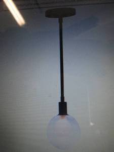 lot 229 image: 3 ea Rivet Mid-Century Modern Ceili...
